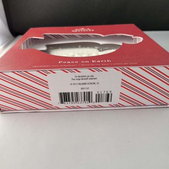 Hallmark Pace On Earth Dove Ornament All Occasion/Christmas Unisex - Picture 5 of 6